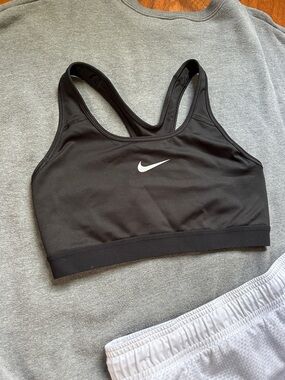 Nike Black Racerback Sports Bra